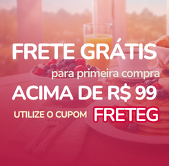 Frete gr&aacute;tis para primeira compra